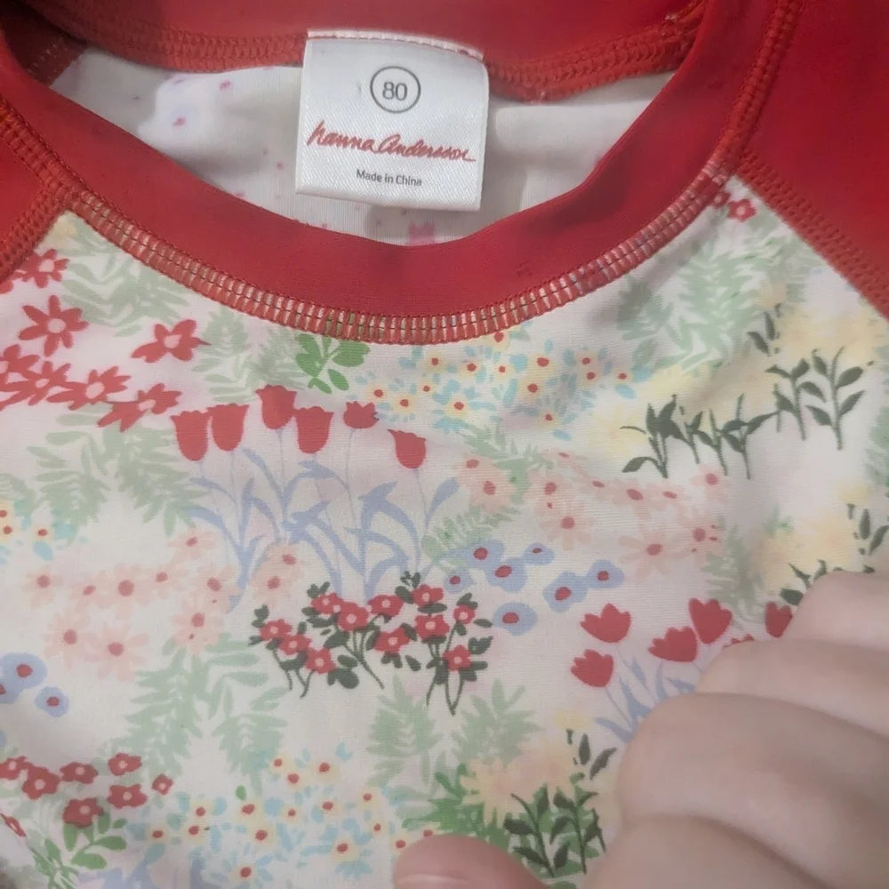 Hanna Andersson Floral Rashguard